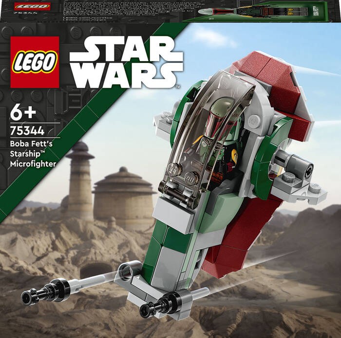 لگو Star Wars Boba Fett’s Starship Microfighter کد 75344