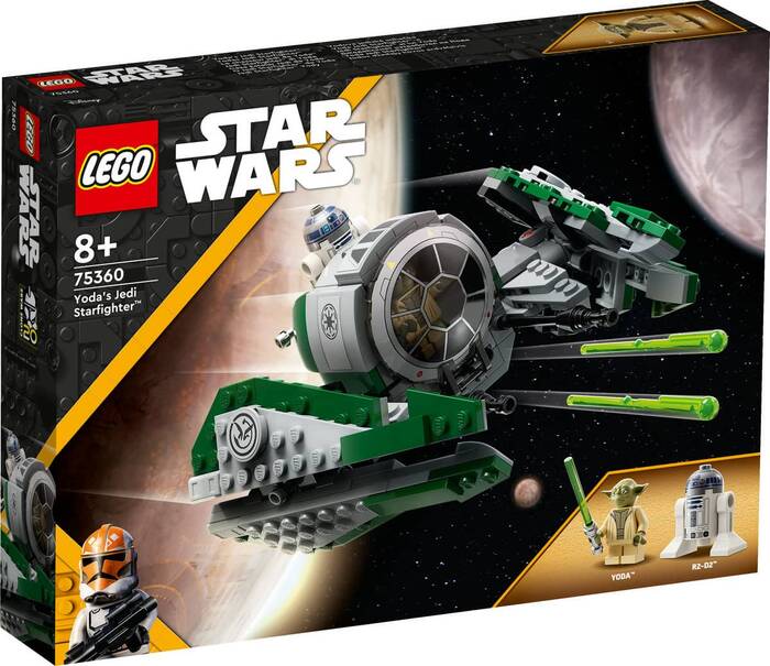 لگو Star Wars Yoda’s Jedi Starfighter کد 75360