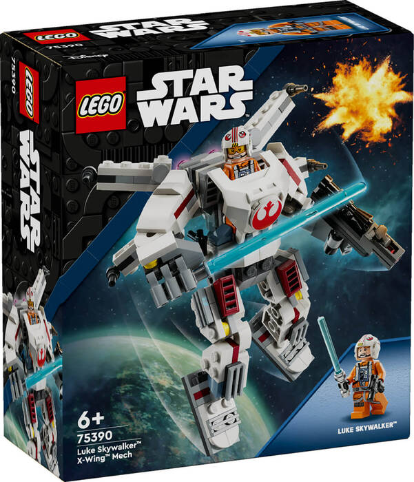 لگو Star Wars Luke Skywalker X-Wing Mech کد 75390