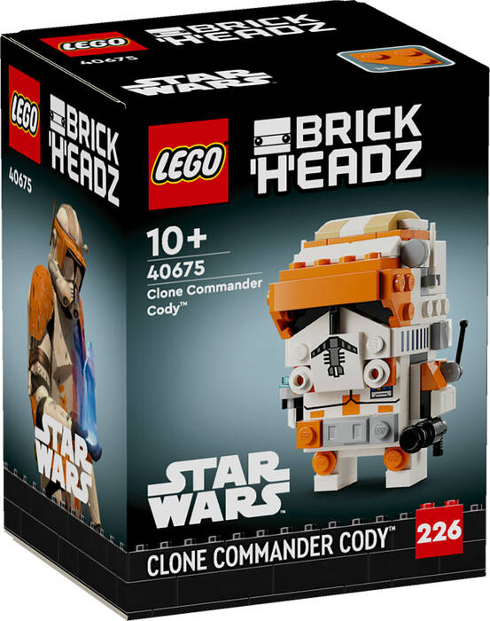 لگو Star Wars Clone Commander Cody BrickHeadz کد 40675
