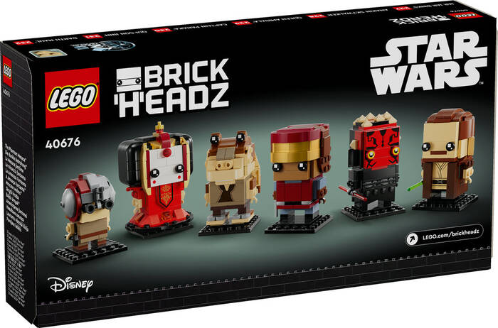 لگو Star Wars The Phantom Menace BrickHeadz کد 40676