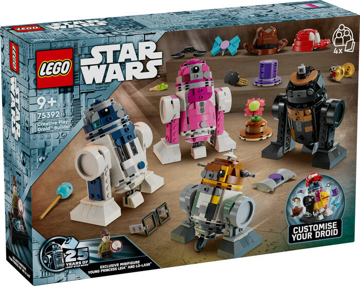 لگو Star Wars Creative Play Droid Builder Set کد 75392