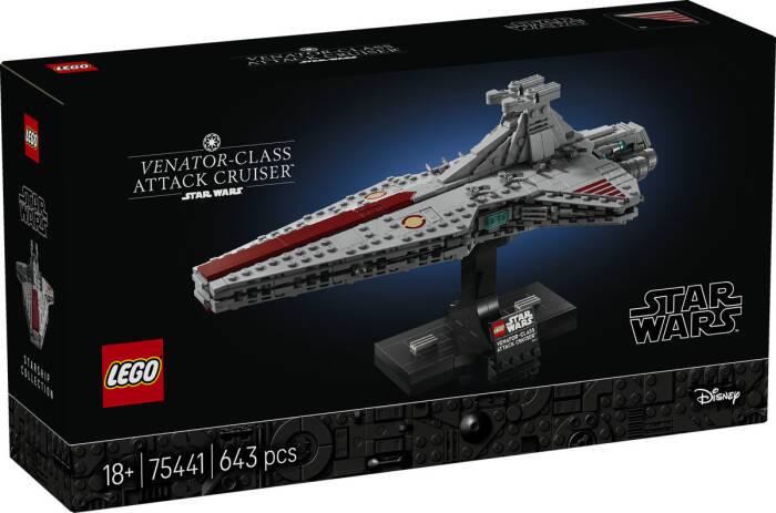 لگو Star Wars Venator-Class Republic Attack Cruiser Set کد 75441