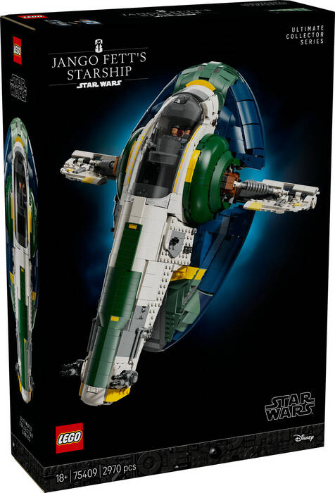 لگو Star Wars Jango Fett’s Firespray-Class Starship کد 75409