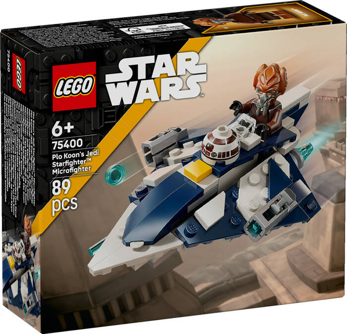 لگو Star Wars Plo Koon’s Jedi Starfighter Microfighter کد 75400