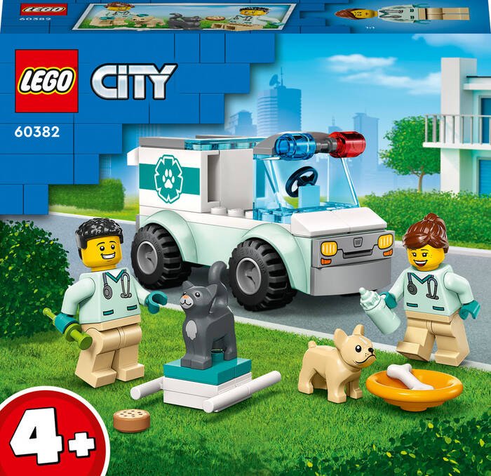 لگو City Veterinarian Rescue Vehicle کد 60382