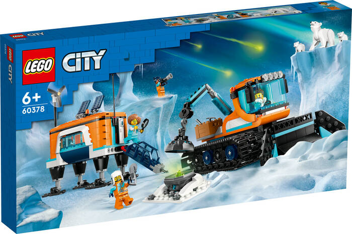 لگو City Arctic Exploration Truck and Mobile Laboratory کد 60378