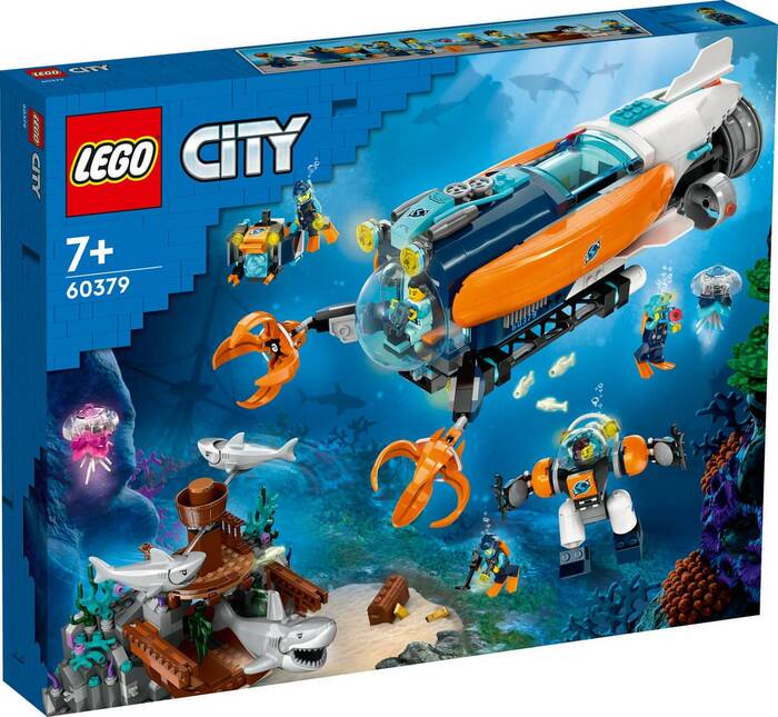 لگو City Deep Sea Exploration Submarine کد 60379
