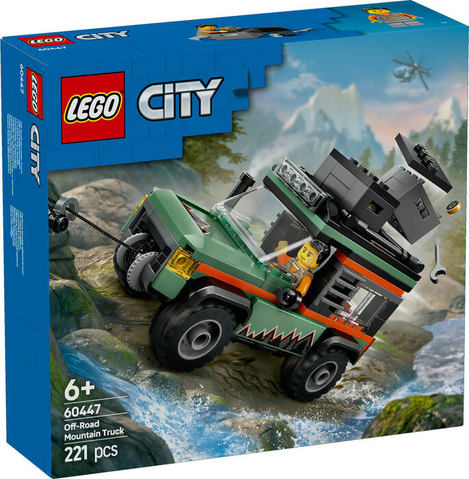 لگو City 4×4 Off-Road Mountain Car کد 60447