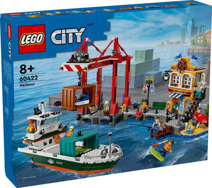 لگو City Cargo Ship Port کد 60422