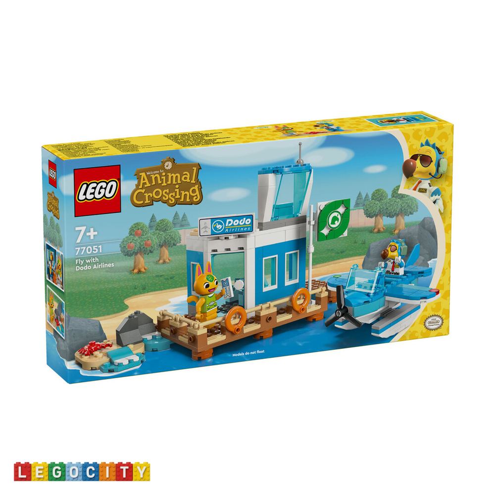 لگو Animal Crossing Fly with Dodo Airlines کد 77051