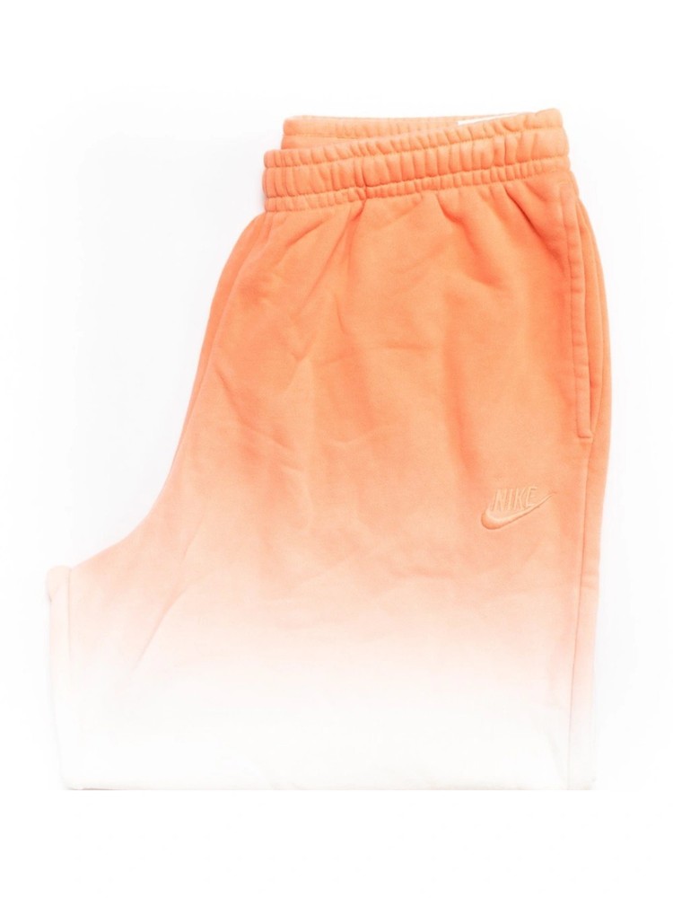 Phoenix Fleece dip-dye Short Peach White