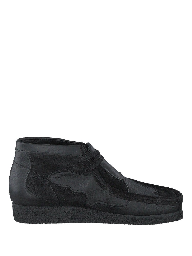 Wallabee Patch Black Combi