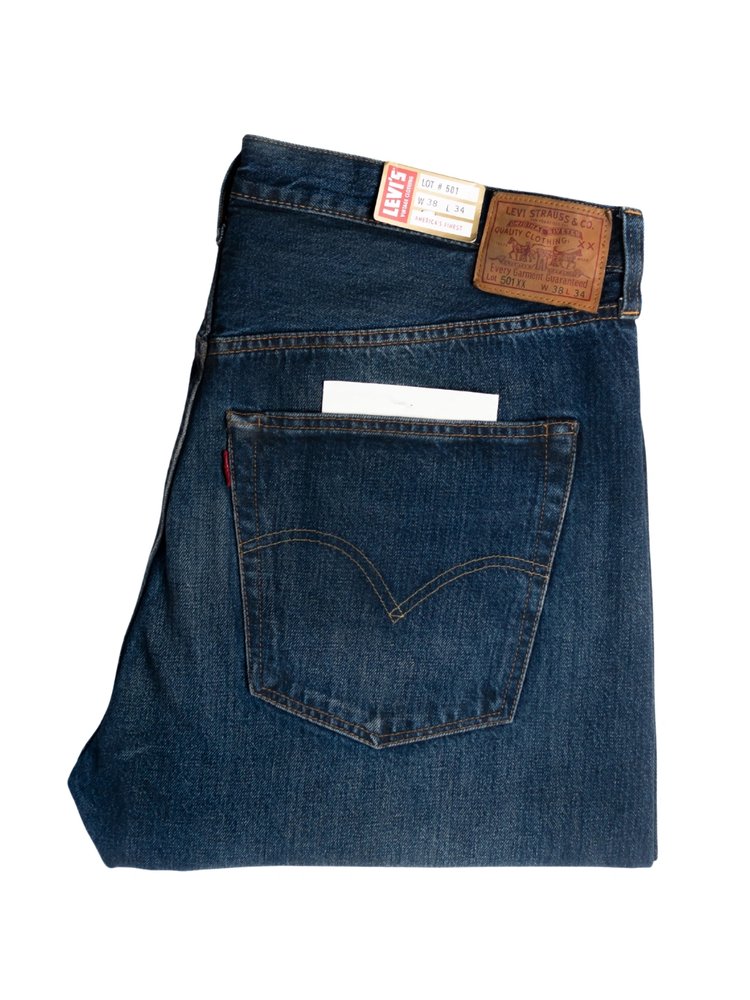 501 LVC Dark Blue Jeans