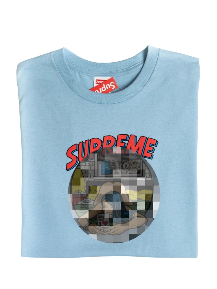 Bedroom Tee Powder Blue