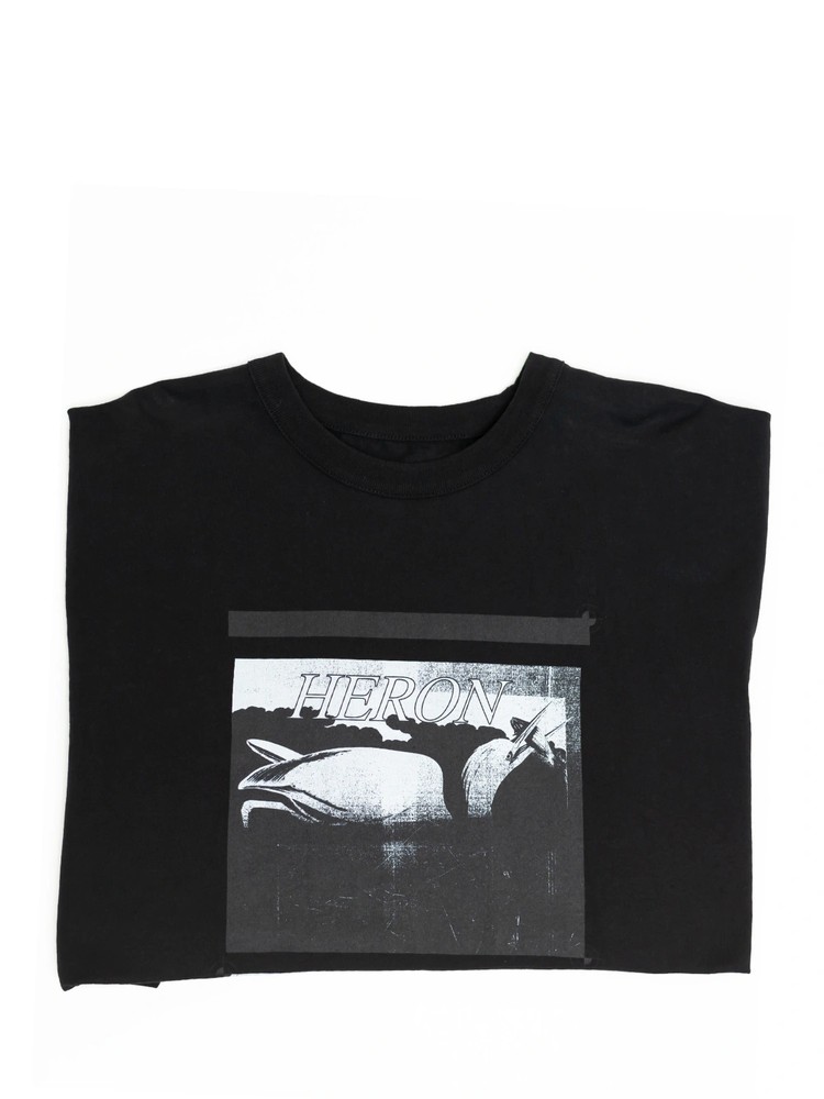 Heron Preston Misprinted Heron S/S Tee Black