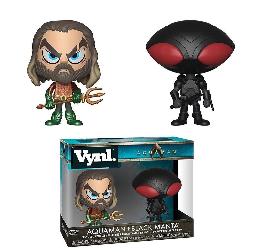 مینی فیگور آکوامن و بلک منتا - aquaman and black manta