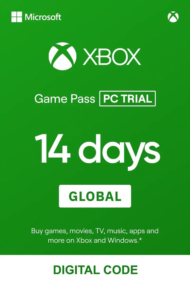 Xbox Game Pass 14 Days Trial for PC