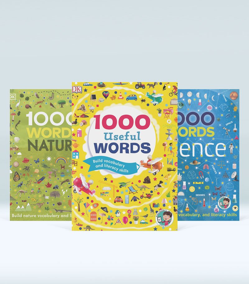 Pack – 1000 words Books DK