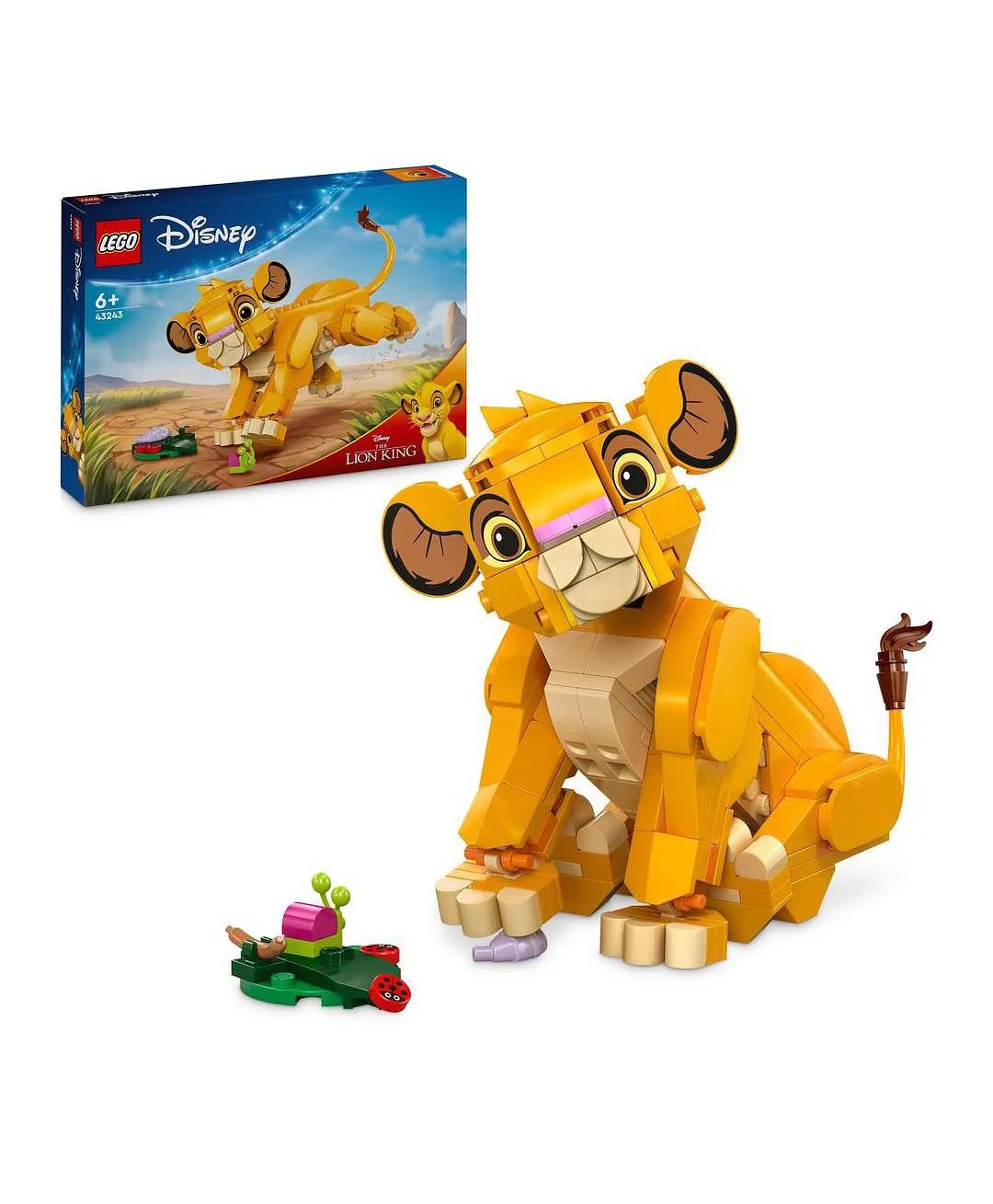 لگو سیمبای بچه شیر 222 قطعه | LEGO Disney Classic Simba 43243