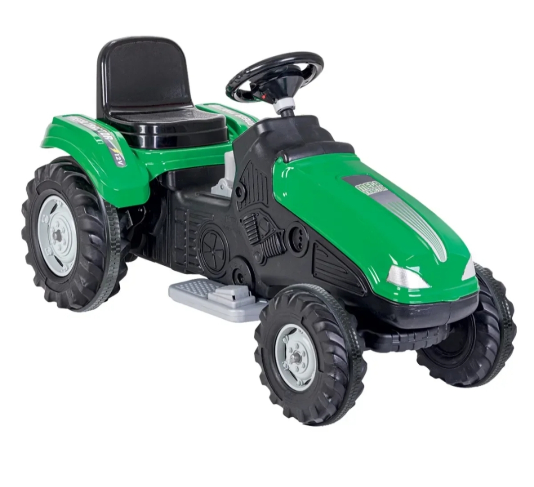 تراکتور بزرگ Pilsan Mega 12V – رنگ سبز (کد محصول: 05‑276)
