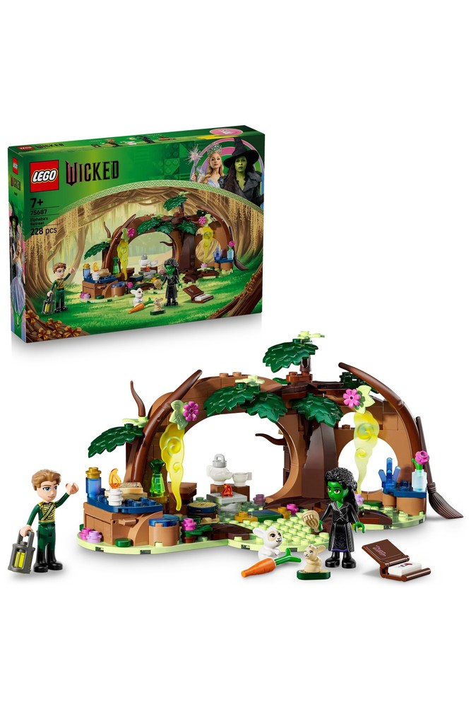 ® مجموعه اسباب‌بازی‌های ساختنی خلاقانه Wicked Elphaba’s Lair 75687 برای سنین 7 سال به بالا (228 قطعه) زنانه لگو | LEGO 75687