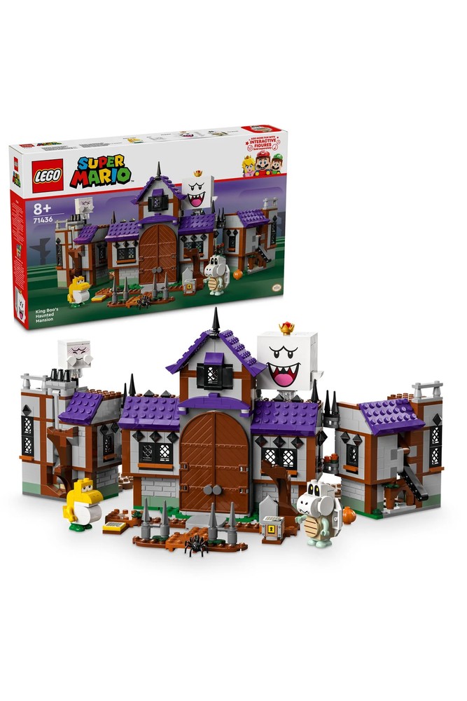 ® Super Mario™ King Boo’s Haunted Mansion 71436 – مجموعه اسباب‌بازی‌های خلاقانه برای ساختن کودکان ۸ سال به بالا (۹۳۲ پیکسل) مردانه لگو