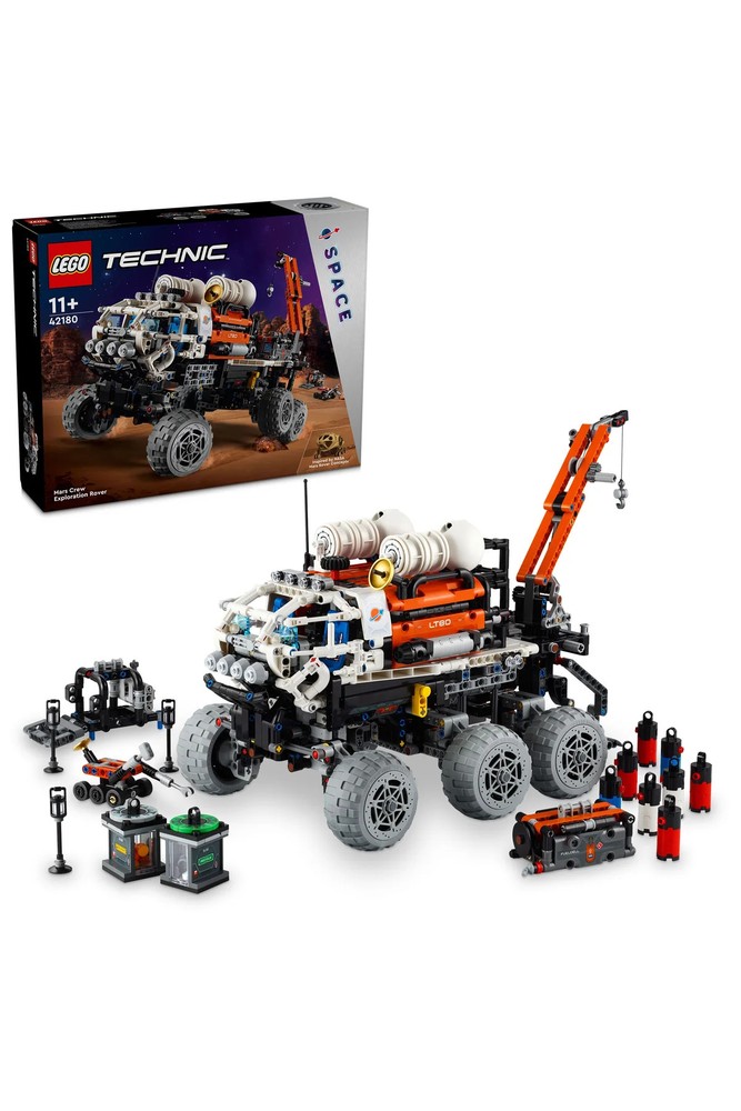 ® Technic Mars Crew Rover 42180 – کیت ساخت مدل اسباب‌بازی خلاقانه برای کودکان 11+ (1599P) زنانه لگو