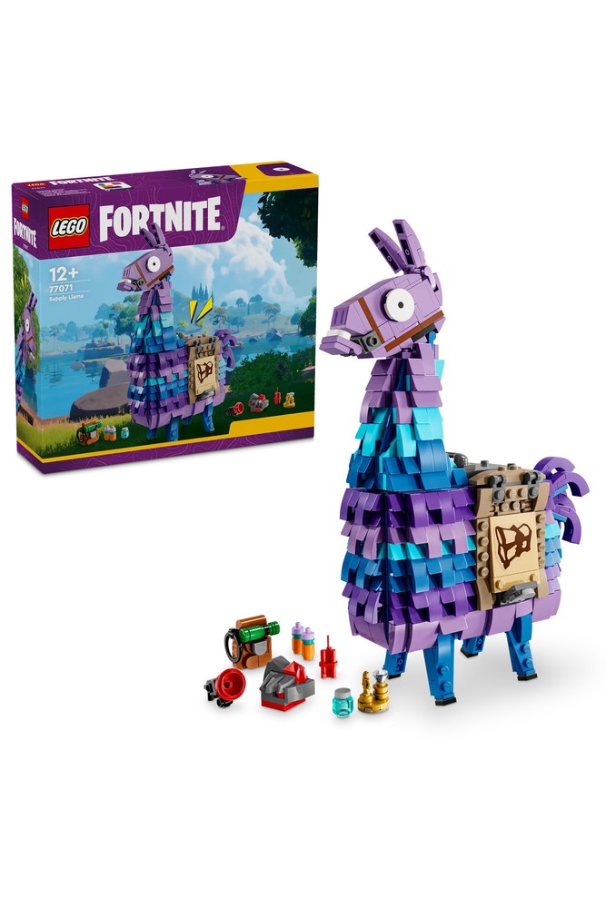 ® Fortnite® Ammo Llama 77071 – مجموعه اسباببازی خلاقانه برای ساختنیهای ۱۲+ (۶۹۱P) زنانه لگو
