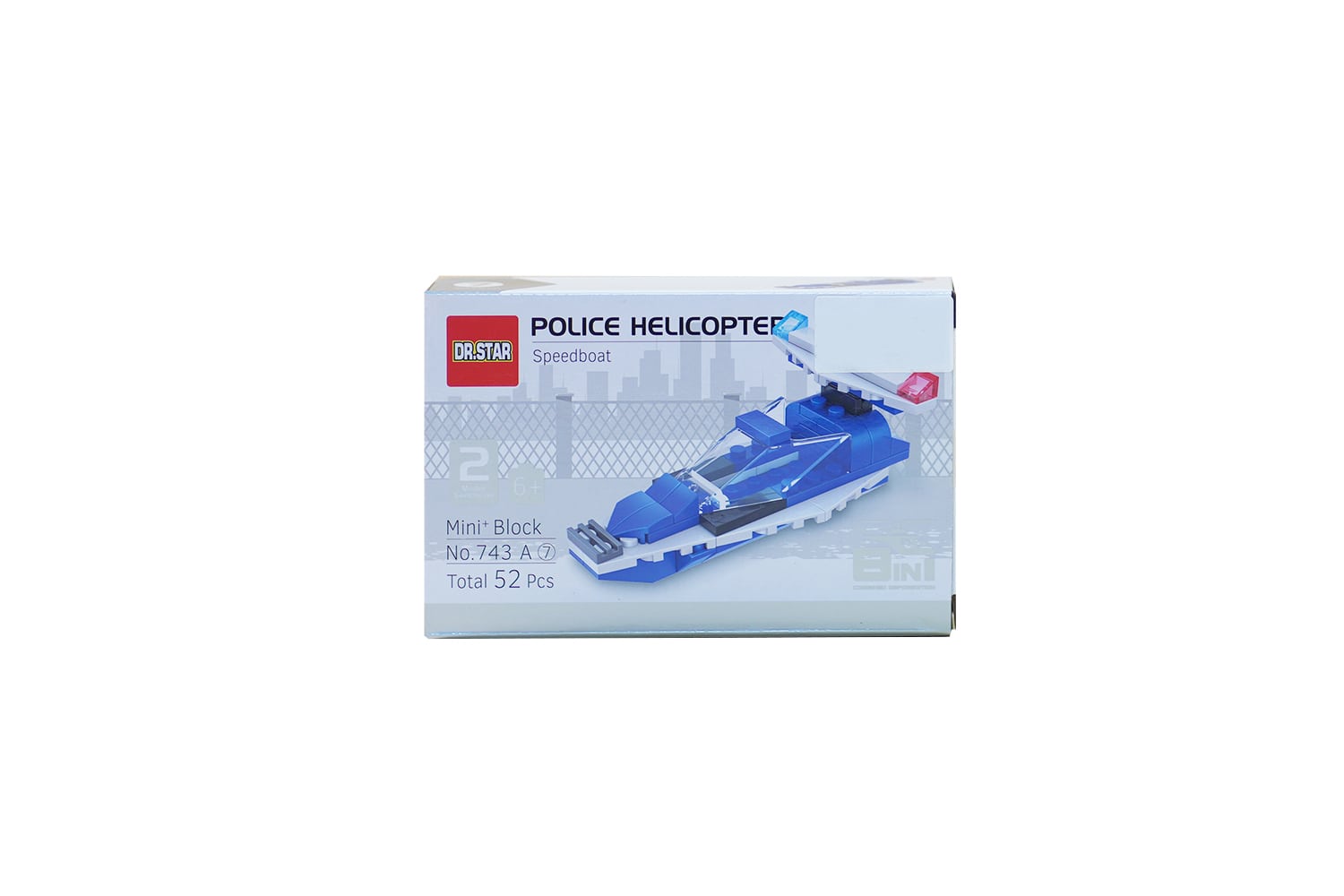 لگو پلیس مدل قایق سرعتی POLICE HELICOPTER (کد 743A-7)