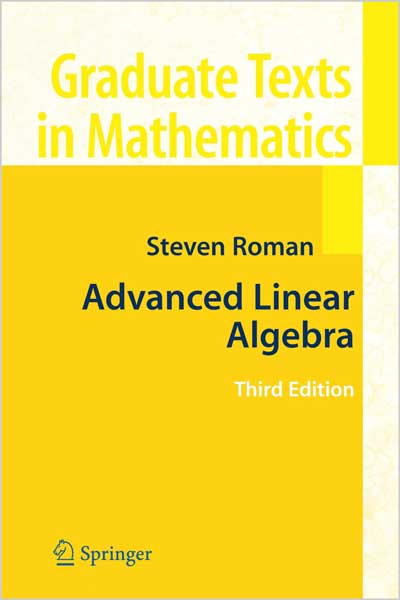 Advanced Linear Algebra