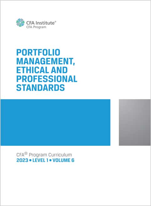 CFA Program Curriculum L1/ V5/ 2023