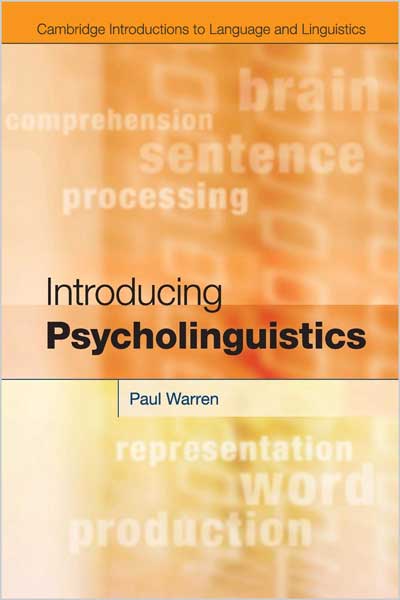 Introducing Psycholinguistics
