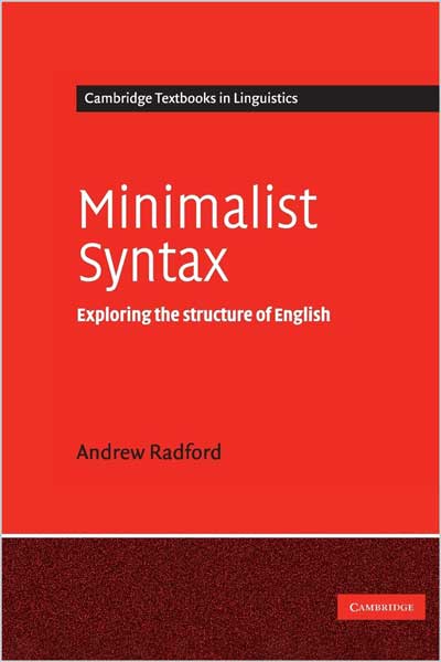 Minimalist Syntax