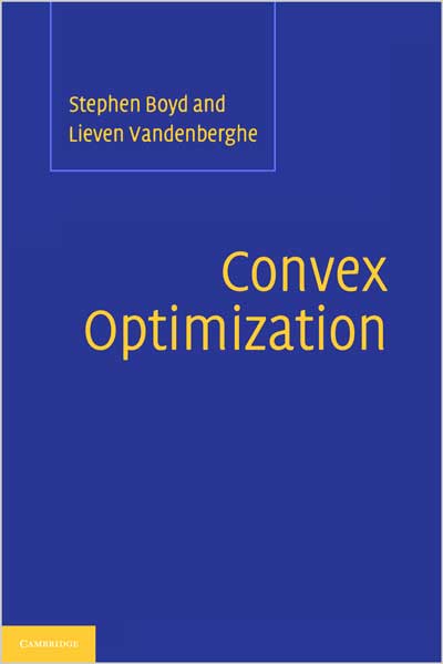 Convex Optimization
