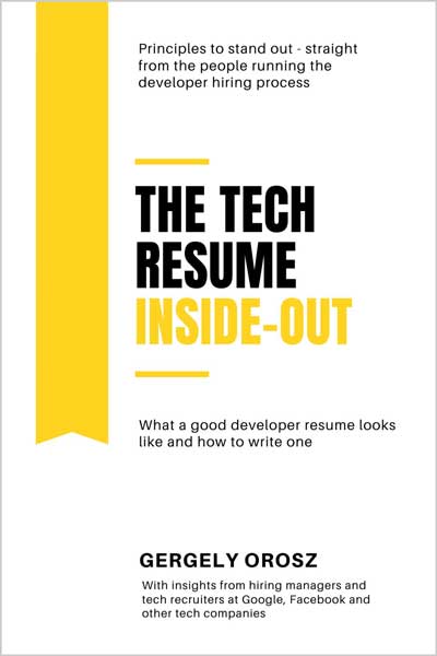 The Tech Resume Inside Out