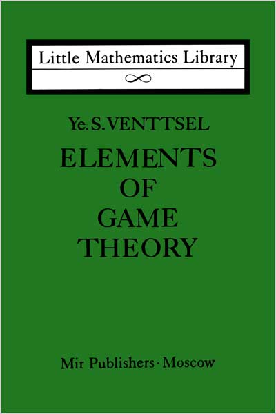 Elements of Game Theory