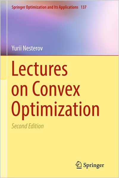 Lectures on Convex Optimization
