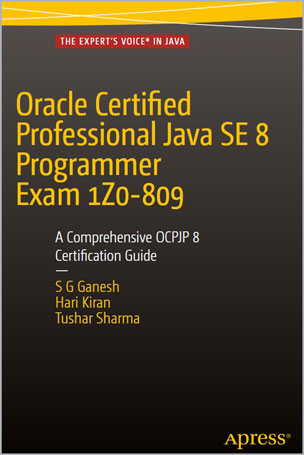 Oracle Certified Professional Java SE 8 Programmer Exam 1Z0-809