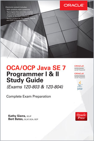 OCA/OCP Java SE 7 Programmer I & II