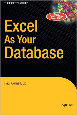 Excel as Your Database