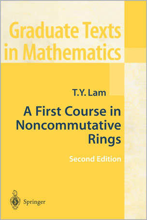 A First Course in Noncommutative Rings