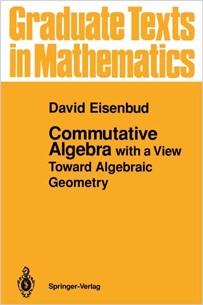 Commutative Algebra