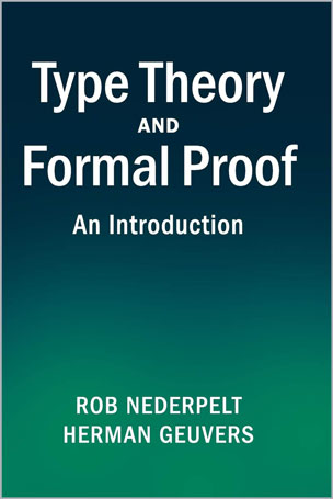 Type Theory and Formal Proof