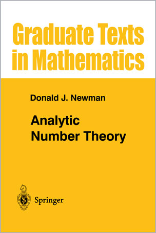 Analytic Number Theory