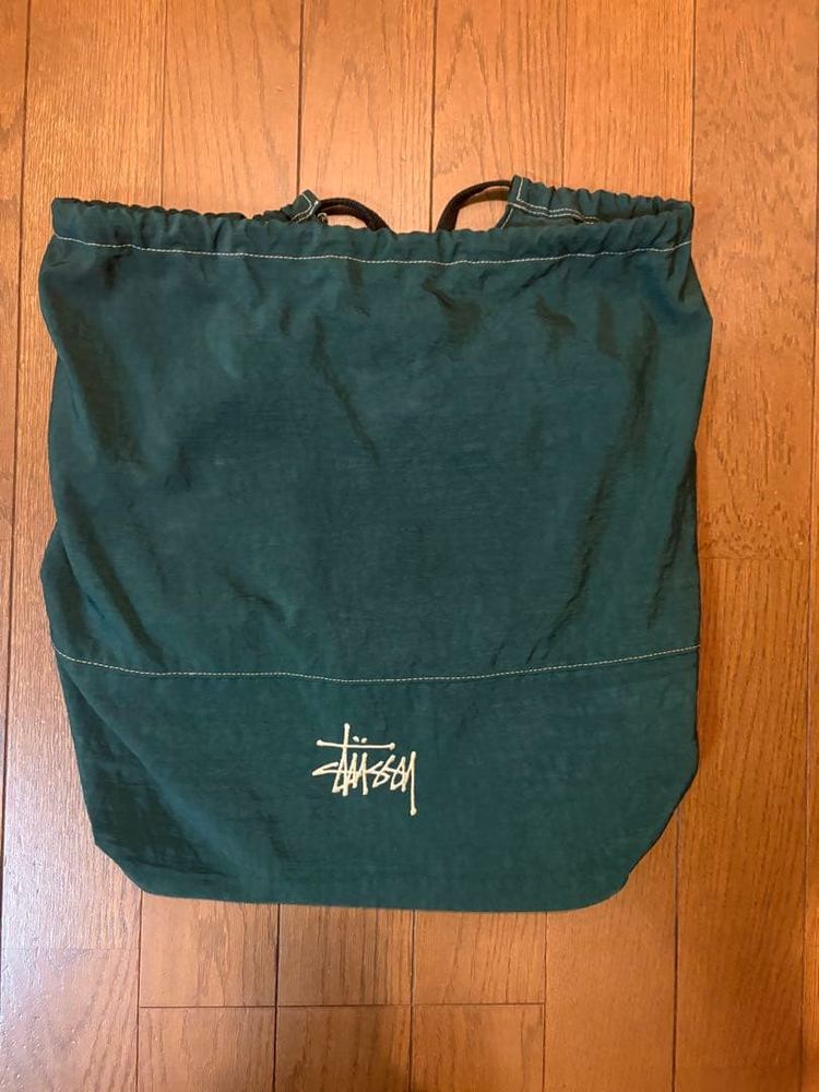 STUSSY - OLD ナップサック 緑であること