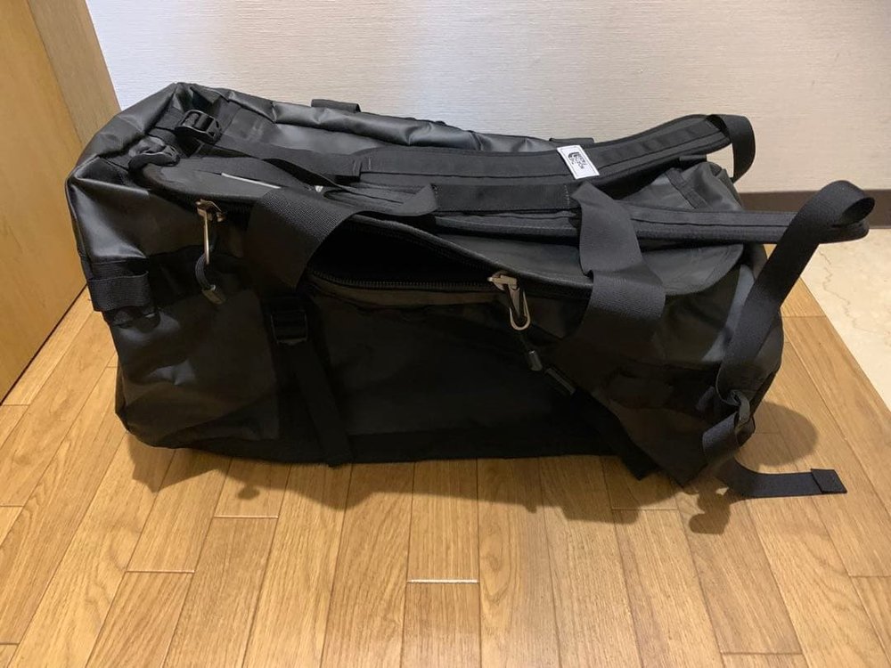 THE NORTH FACE - 北の方人間の顔 黒いこと BCダッフルバッグ M