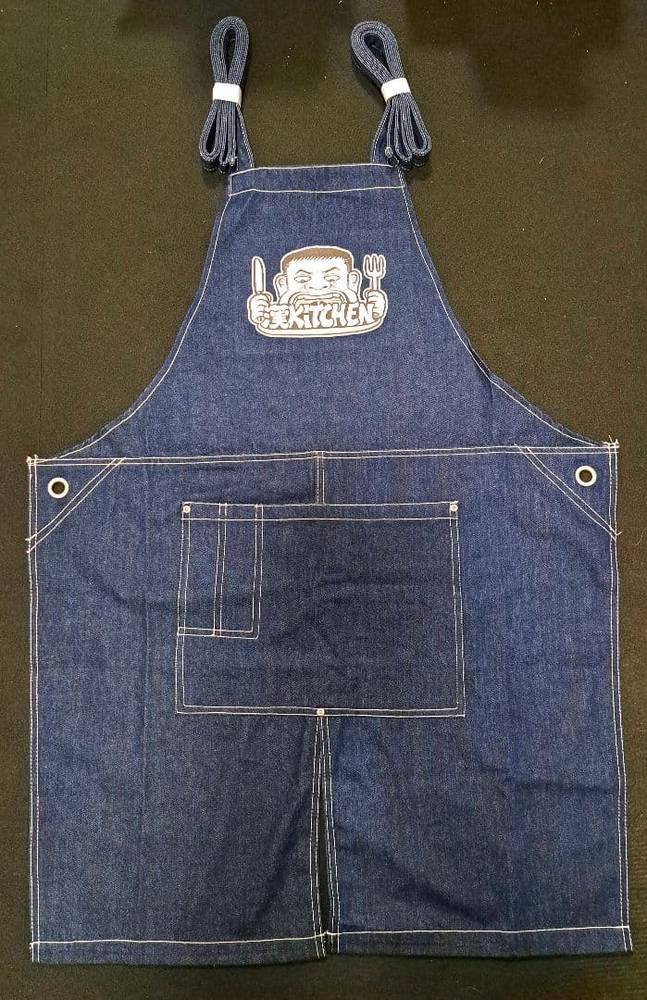 漢Kitchen 前垂れ☆ジーンズ☆