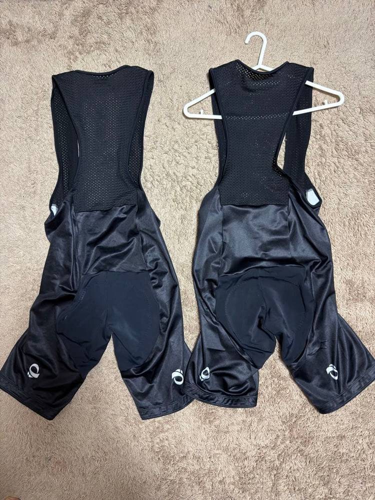 PEARL iZUMi - PEARL IZUMIパールイズミブラック ビブタイツ 2点書き割り