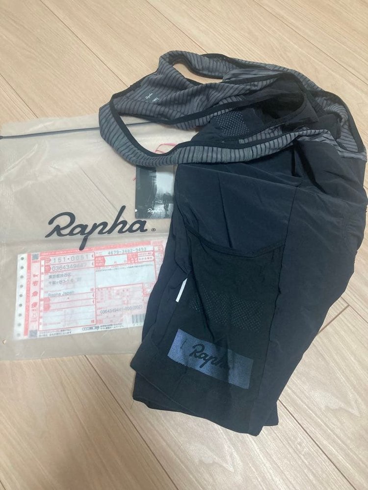 rapha - Rapha カーゴビブショーツ 薄ぐらい薄墨色